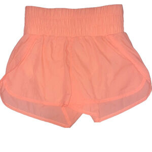 Kimberly High Waisted Nylon Athletic Shorts Women's Small